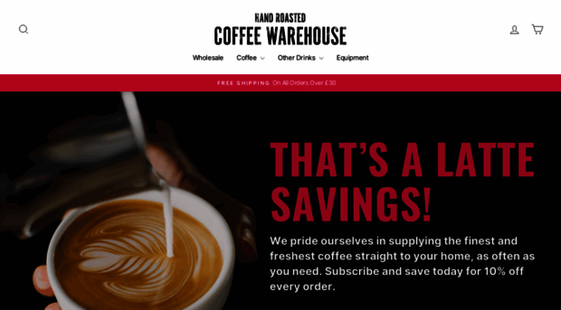 handroastedcoffeewarehouse.co.uk