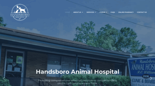 handsboroanimal.com