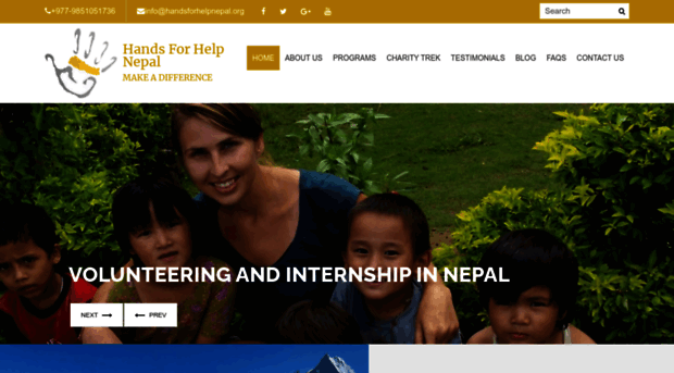 handsforhelpnepal.org