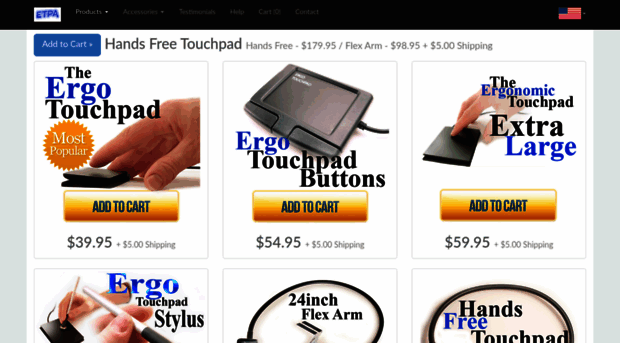 handsfreetouchpad.com