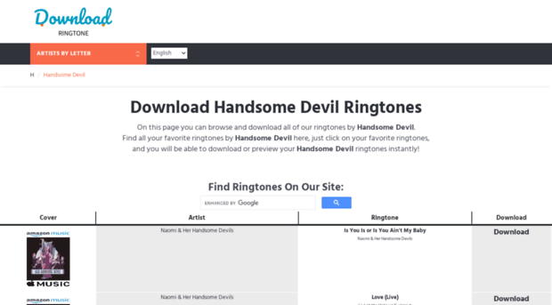 handsome.download-ringtone.com