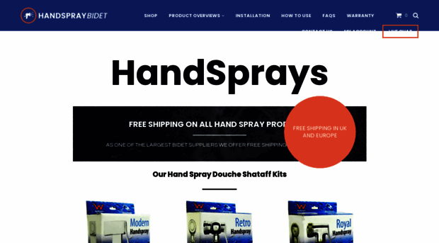 handspray.co.uk