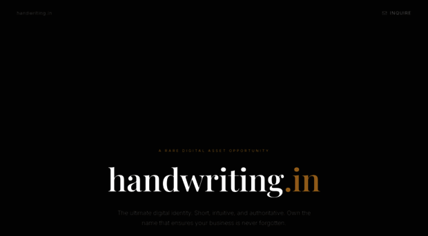 handwriting.in