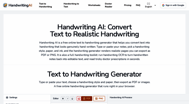 handwritingai.net