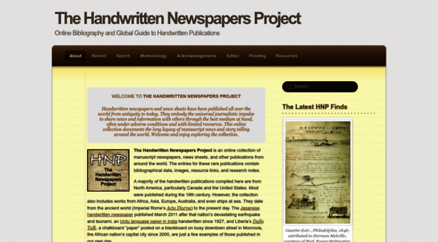 handwrittennews.com