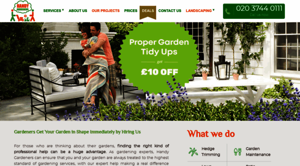 handygardeners.com