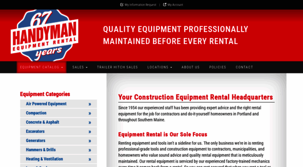 handymanrental.com