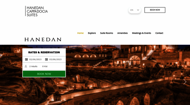 hanedancappadociasuites.com