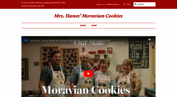 hanescookies.com