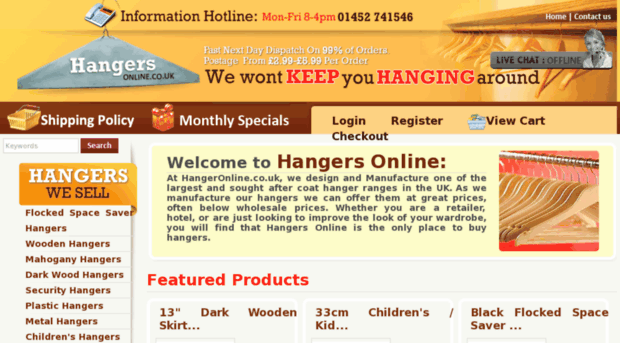 hangersonline.co.uk