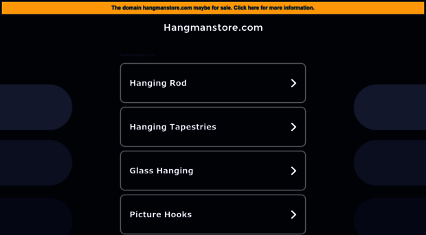 hangmanstore.com