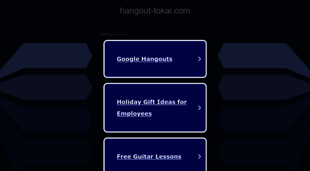 hangout-tokai.com