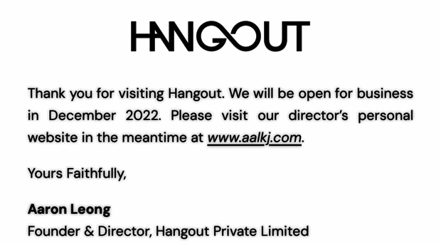 hangout.sg