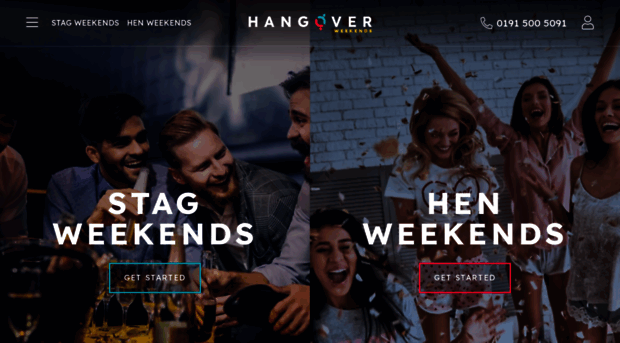 hangoverweekends.co.uk