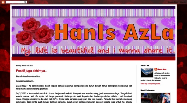 hanisazla.blogspot.com