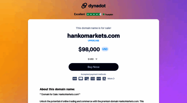 hankomarkets.com