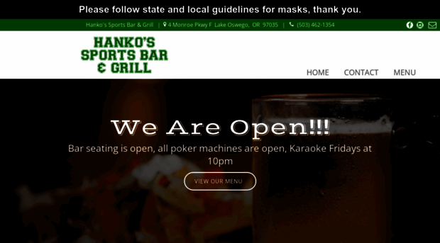 hankossportsbarlakeoswegoor.com