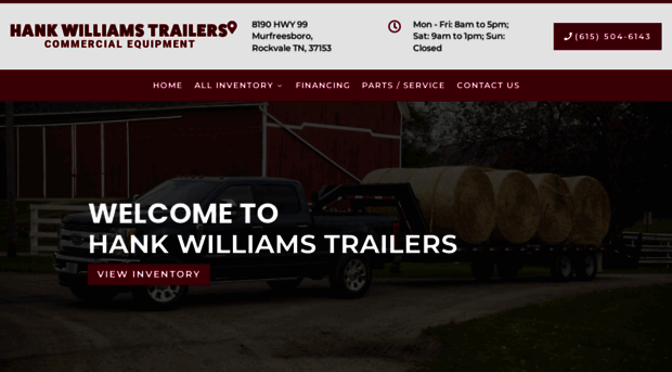 hankwilliamstrailers.com