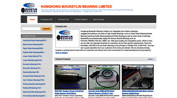 hannabearings.com