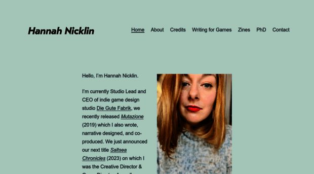 hannahnicklin.com