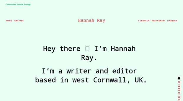 hannahray.online