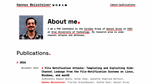 hannesweissteiner.com