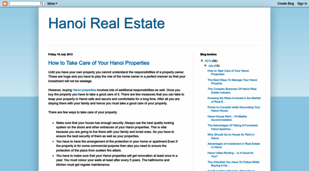 hanoirealestateagent.blogspot.in