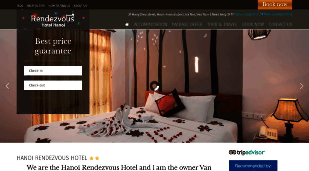 hanoirendezvoushotel.com