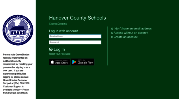 hanover-schools.greenemployee.com