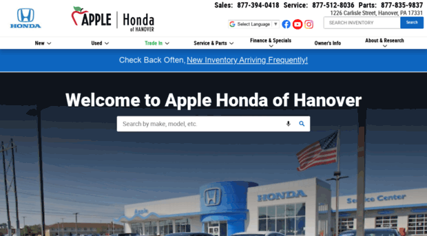 hanoverhonda.com