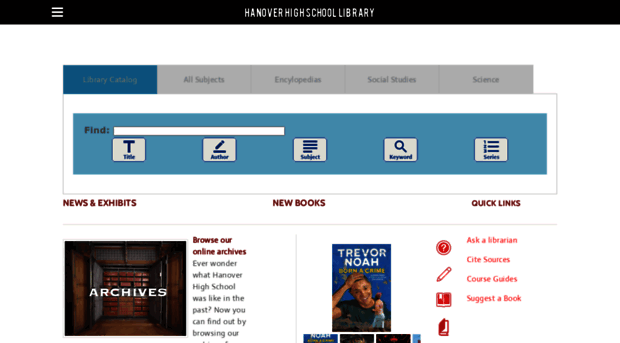 hanoverhslibrary.weebly.com