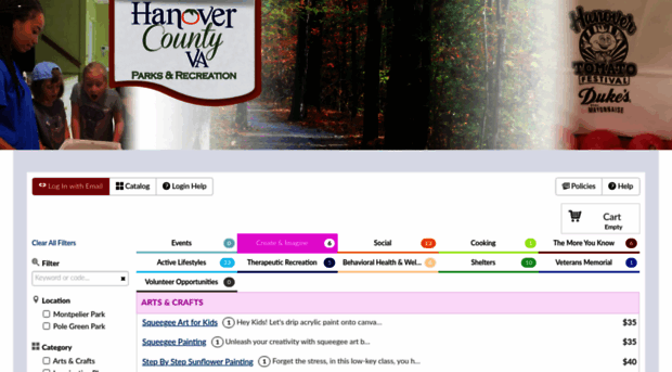 hanoverparksrec.com