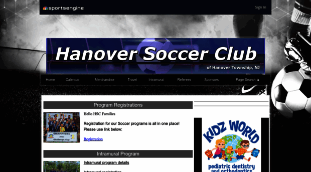 hanoversoccer.com