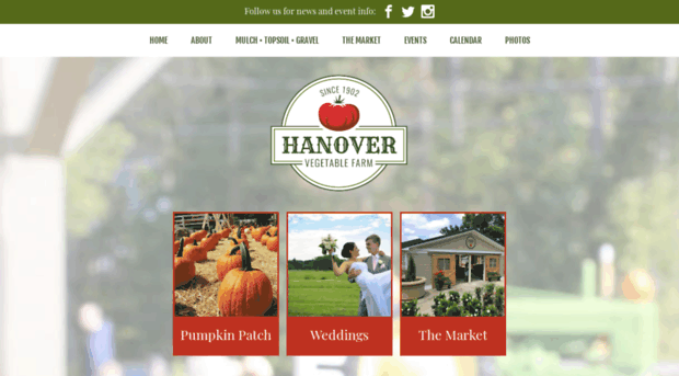 hanovervegetablefarm.com