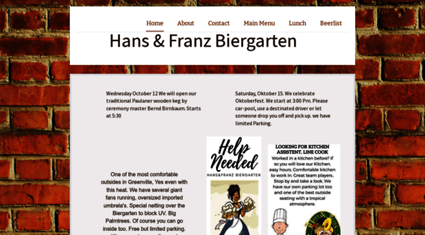 hansandfranzbiergarten.net