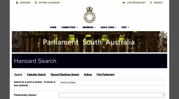 hansardsearch.parliament.sa.gov.au