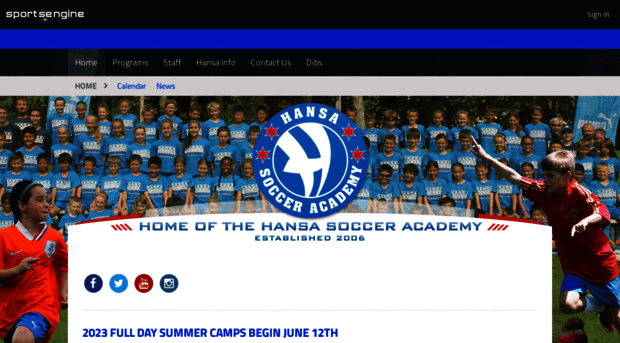 hansasoccer.com