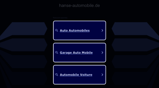 hanse-automobile.de