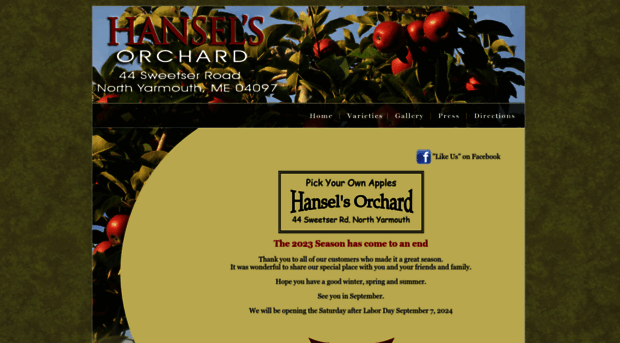 hanselsorchard.com