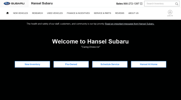 hanselsubaru.com