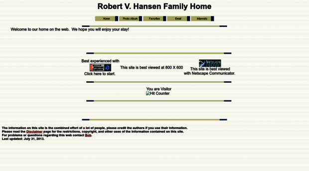 hansen-family.com