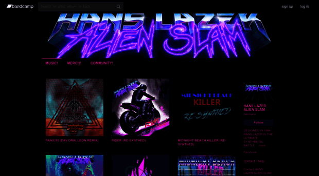 hanslazeralienslam.bandcamp.com