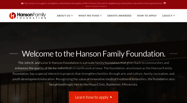 hansonfoundation.org