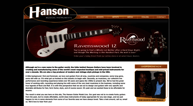 hansonguitars.com