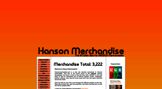 hansonmerchandise.net