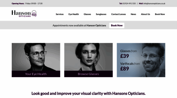 hansonopticians.co.uk