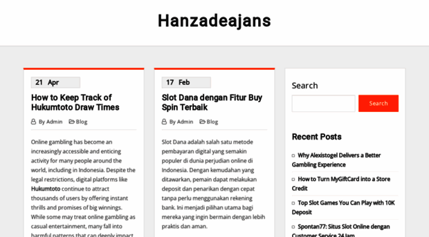 hanzadeajans.com