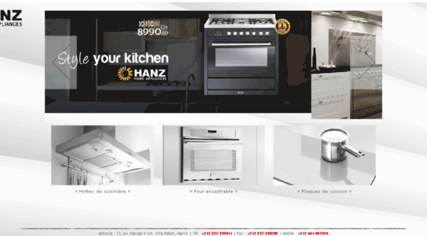 hanzappliances.net