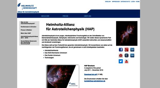 hap-astroteilchen.de