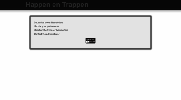 happenentrappen-nieuwsbrief.nl